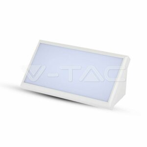 Nástenné LED svietidlo Soft L 20W, 3000K, 2050lm, IP65, biele VT-8055 (V-TAC)