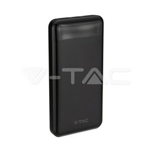 Powerbanka s rýchlou nabíjačkou 10 000 mAh, čierna VT-10005 (V-TAC)