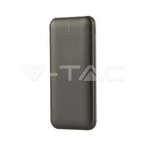 Poverbanka 10000 mAh 2A 30CM kábel typu C sivý VT-3527 (V-TAC)