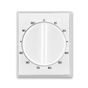 Kryt spínaca casového otocný 120min. biela/biela ladová Element/Time (ABB)