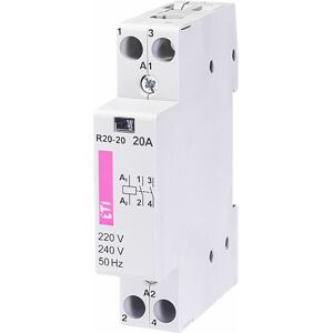 Stýkač modulárny R 20-20 230V AC 2NO (ETI)