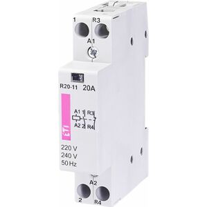 Stýkač modulárny R 20-11 230V AC 1NO+1NC (ETI)