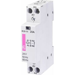 Stýkač modulárny R 20-11 24V AC 1NO+1NC (ETI)