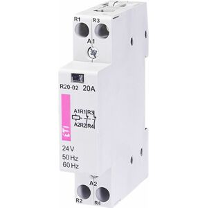 Stýkač modulárny R 20-02 24V AC 2NC (ETI)