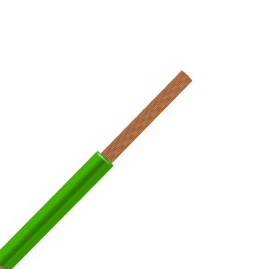 Kábel CYA 0,75=H05V-K zelený