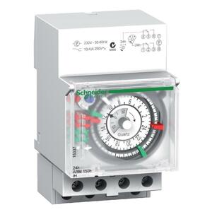 Hodiny spínacie IH 24H ZÁLOHA 2KAN 10A 18MM (Schneider)