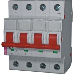 Spínač modulárny 4-pólový 25A/400V, SV 425 (ETI)