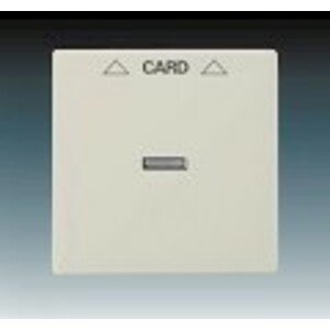 Kryt spínaca kartového sig. slon.kost future linear/solo/solo carat (ABB)