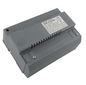 Zdroj 18VDC/0,6A, 12VDC/0,8A, 9VAC/0,8A IP20 DIN len pre dig.videosystémy (TESLA Stropkov)