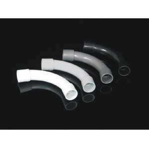 Koleno PVC priem. 25mm, LB(RAL 9010) (kat.zn.-4125) (KOPOS)