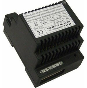 Zdroj sieťový, 9VAC/1A, 12 VDC/250mA, dvojtón (TESLA Stropkov)