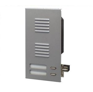 Modul elektrického vrátnika EV2 s tlač.podsv. sivá svetlá 4+n TT85 (TESLA Stropkov)