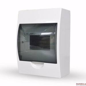 Rozvádzač plastový 6 modulový nad omietku STD6 STILO