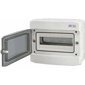 Rozvádzač nástenný 12M IP65 dvierka transp. 295x319x144mm ECH-12PT (ETI)