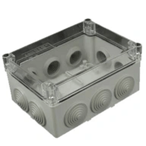 Krabica inštalačná S-BOX 306P 150x110x70, IP56 s vývodkami (PAWBOL)