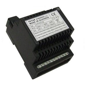 Zdroj sieťový, 9VAC/1A, 12 VDC/200mA, 2xdvojtón (TESLA Stropkov)