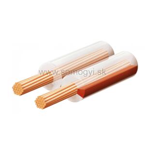 Kábel CYH 2x4 = SCY audio, transparentný