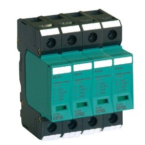Prepäťová ochrana PO II 4 280V/40kA (KIWA)