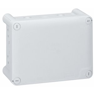 Škatuľa inštalačná 155x110x74mm IP55 veko skrutk. Plexo (Legrand)