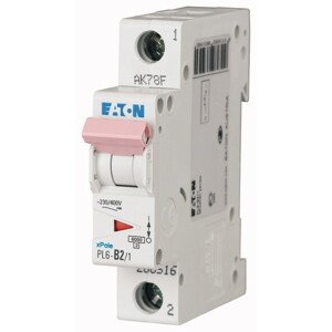 Istič 1-pólový C/25A 6kA Rada:PL6 (Eaton)