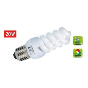 Žiarivka kompaktná 20W, E27, 4000K, špirála (SOMOGYI)