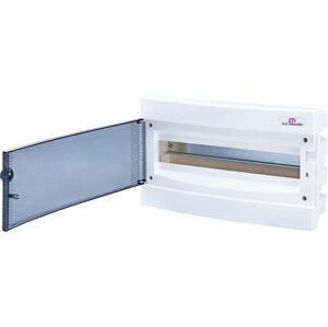Rozvádzač zapustený bytový 18M IP40 dvierka transp. 212x373x68mm ECM18PT (ETI)