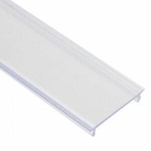 Kryt číry PVC-N28, pre profily LED Al, XC01, XC09, XC19, XC30 (19)