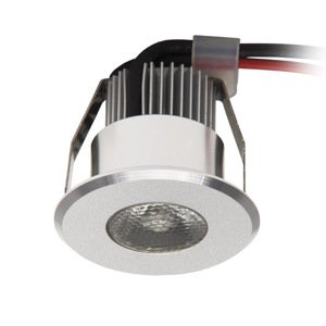 Svietidlo LED 1W, 3000K, 70lm, IP20, hliník, BOp-Z, O42x41, HAXA-DSO POWER LED-B (Kanlux)