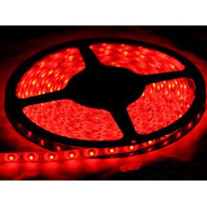 Pásik LED 12V 3,6W, Červená 400lm, 5m, 60 LED/m, VT-3528 IP20 (V-TAC)