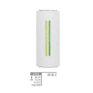Svietidlo BELIS 2, 2xE14 max. 60W (Technolux)