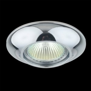 Svietidlo podhľadové DOWNLIGHT GU10 50W chróm (EMITHOR)