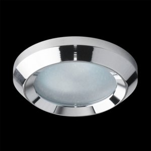 Svietidlo DOWNLIGHT GU10/50W,CR ALU/FROST GL.,IP65 (EMITHOR)