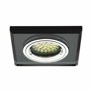 Svietidlo GU5,3 50W, IP20, čierna, BOp-Z, 90x90x28, MORTA CT-DSL50-B (Kanlux)