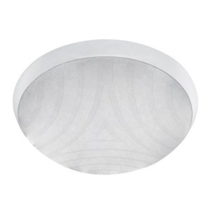 Svietidlo E27 75W, IP44, ABS/PC-biela, STR-RD, O304x100, KIRA DL-75B (Kanlux)