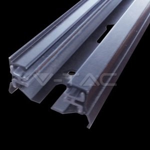 Lišta 1000mm 2-link k svietidlám Track Light, Al-čierna, KTS-K (V-TAC)