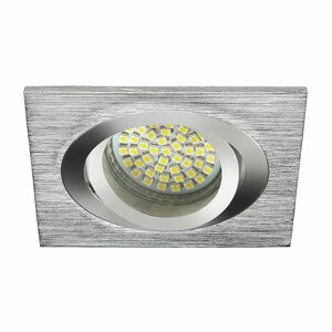 Svietidlo GU5,3 50W, IP20, hliník, BOp-Z, 90x90x26, SEIDY CT-DTL50-AL (Kanlux)
