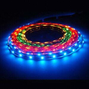 Sada LED pásika komplet 3,6W RGB 500lm 30 LED/m VT-5050 (V-TAC)