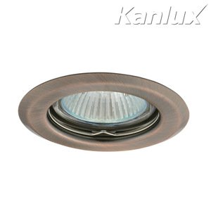Svietidlo GU5,3 50W, IP20, meď, BOp-Z, O82, ARGUS CT-2114-AN (Kanlux)