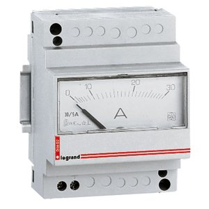 Ampérmeter analógový 0-30A (Legrand)