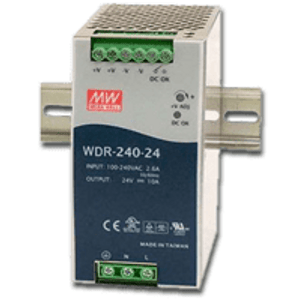 Impulzný napájací zdroj MEAN WELL WDR-240-24