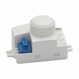 Senzor pohybu HF 1200VA 360°/8m IP20 biela zapustený ROLF MINI JQ-L (Kanlux)
