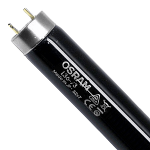 Žiarivka lineárna 18W, 18W/73 G13 - T8, UV, 590mm, Blacklight Blue (OSRAM)