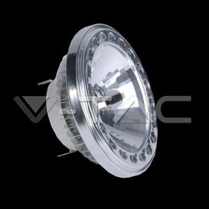 Žiarovka LED reflektorová 12V 15W, 4500K, 780lm, GX53 AR111 VT-1110 (V-TAC)