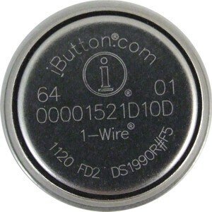 Čip (iButton) kontaktný identifikátor DS1990R-F5 (MAXIM)