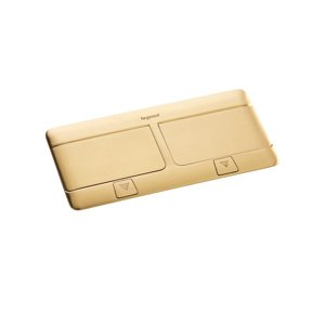 Škatuľa pop-up 2x4M prázdna IP30/IP40 mosadz brúsená (Legrand)
