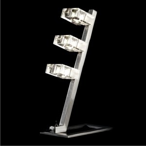 Svietidlo INUA/9271-3T/3xG9/60W, NICKEL SATIN,mat.: NICKEL SATIN / K9 CRYSTAL (LUXERA)