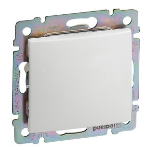 Prepínač striedavý (6) 10AX/250V biela Valena (Legrand)