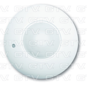 Senzor pohybový 360° IP20, PIR, NO, biela, do 1200W, CR-3 (GTV)
