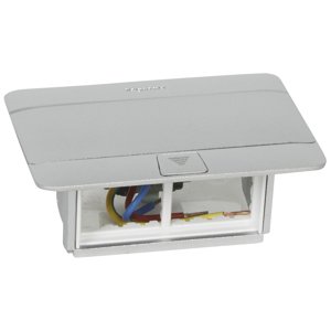 Škatuľa pop-up 4M prázdna IP30/IP40 hliník matný (Legrand)