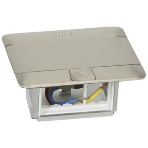 Škatuľa pop-up 3M prázdna IP30/IP40 nerez brúsený (Legrand)